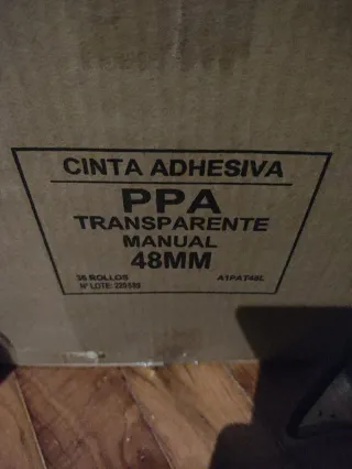 Rollos de cinta adhesiva transparente (pack 6)