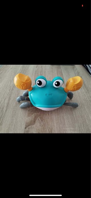 Cangrejo musical de juguete