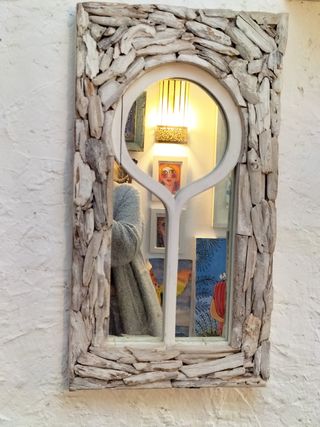 Espejo madera diseño único