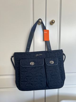 Bolso Folli Follie Azul Acolchado