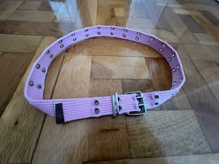 Cinturón rosa de niña. Zara