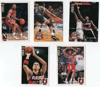 Lote 5 Cromos Shaquille O'neal , Jeff Malone.. 