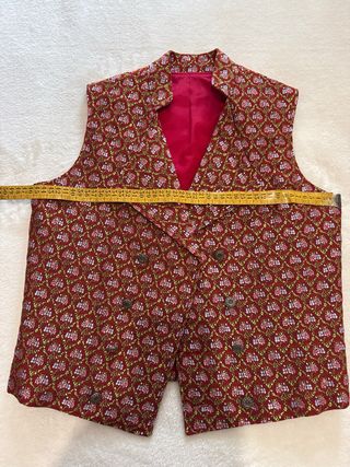 Chaleco Fallero Niño Morado y Rojo
