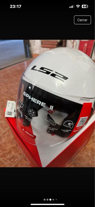 Casco LS2 Sphere II XL Blanco