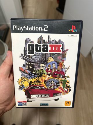 GTA III PS2 (PlayStation 2)