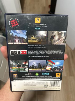 GTA III PS2 (PlayStation 2)