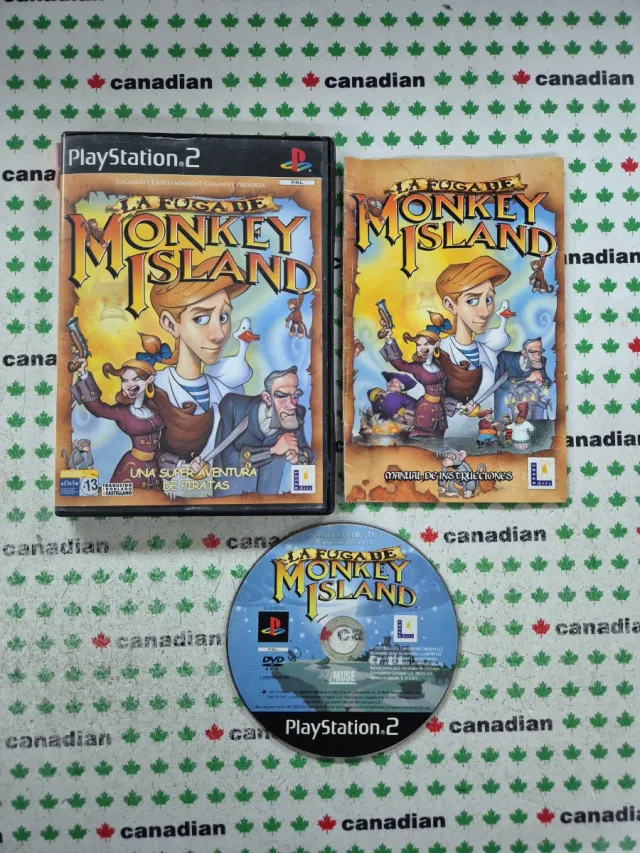 La Fuga de Monkey Island PS2