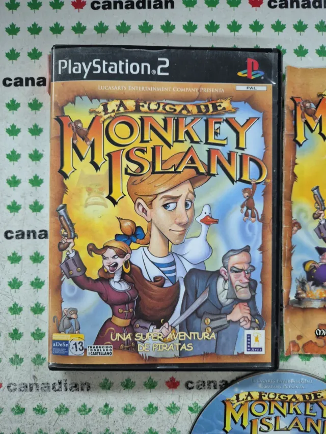 La Fuga de Monkey Island PS2