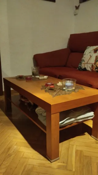 Mesa de centro de madera