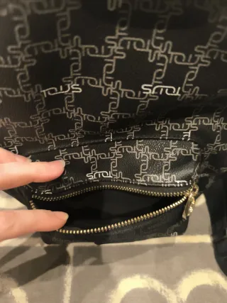 Mochila Tous Negra Logo