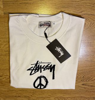 Camiseta Stüssy x Nike Blanca Talla S