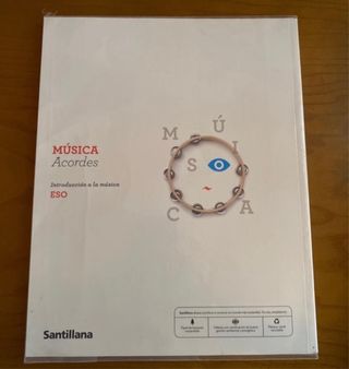 Libro Música Acordes Santillana ESO