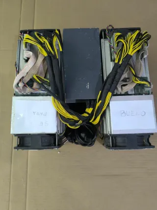 2 Antminer S9 14Th Mineros Asic