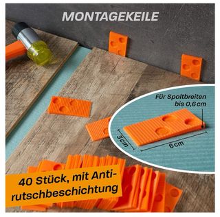 Kit colocación suelo laminado 46 piezas