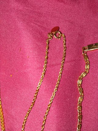 Lote Bisutería Chapado Oro Collares Pendientes Pul