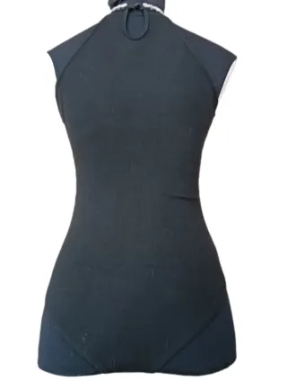 Body negro con pedrería