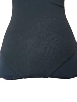 Body negro con pedrería