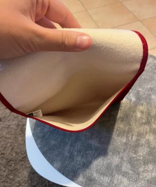 Cartier porta gioielli rosso e oro