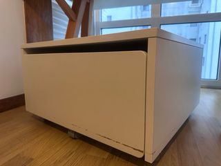 Caja de almacenamiento IKEA SLÄKT blanca