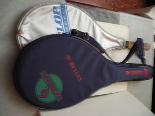 Lote 2 Raquetas Tenis con Fundas