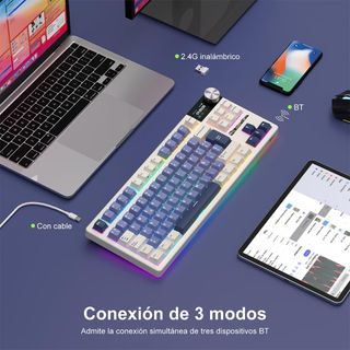 Teclado RK ROYAL KLUDG S85 80% Mecánico