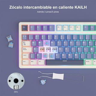 Teclado RK ROYAL KLUDG S85 80% Mecánico