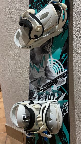 Tabla Snowboard Wed'ze + fijaciones