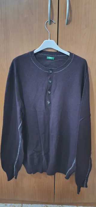 Maglione uomo Benetton marrone