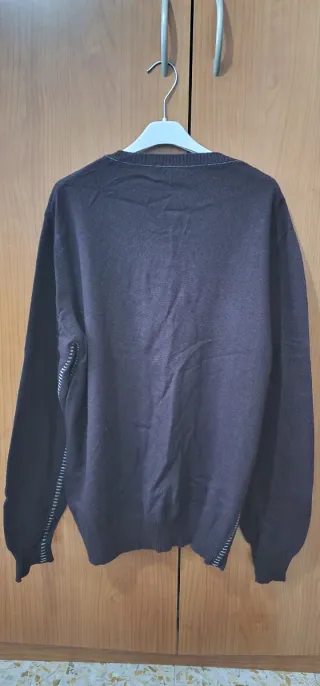 Maglione uomo Benetton marrone