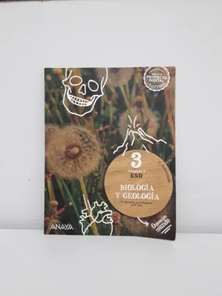 Libro Biología 3 ESO Anaya 3 Trimestre
