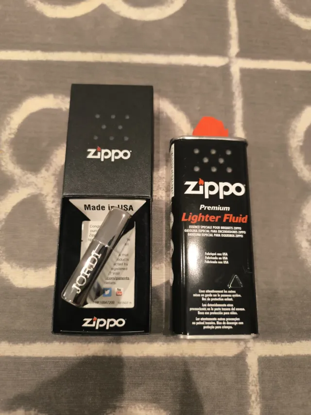 Zippo personalizado Jordi