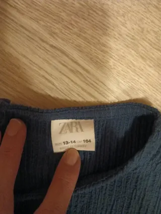 Mono Zara azul marino talla S