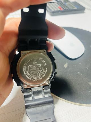 G-Shock Reloj Negro Averiado