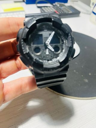 G-Shock Reloj Negro Averiado