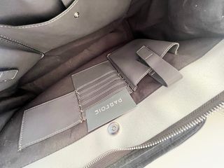 Bolso para portátil Parfois plateado 