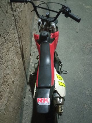 Pit Bike 125cc 4t Roja LONCIN