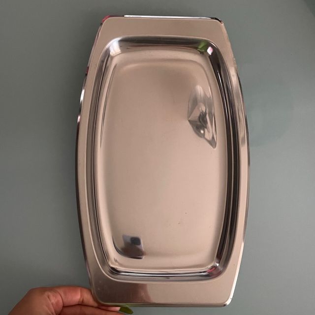 Vassoio acciaio inox