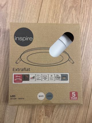 Foco LED redondo Inspire 12W Blanco 6000K