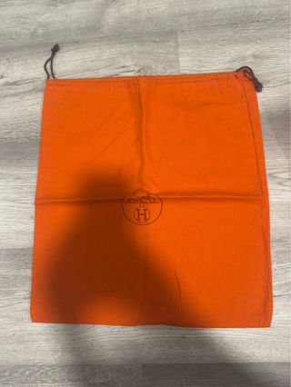 Sacchetto antipolvere Hermes arancione