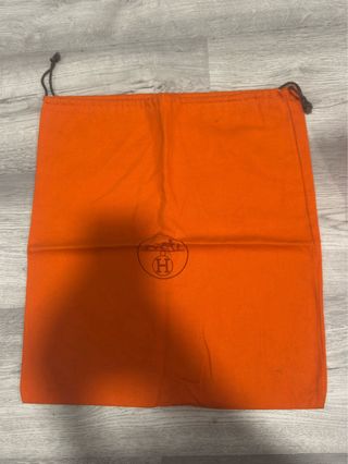Sacchetto antipolvere Hermes arancione