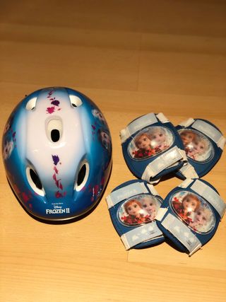 Casco y protecciones Frozen II