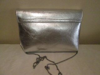 BOLSO DE FIESTA DE MUJER COLOR PLATA