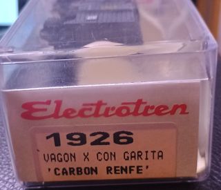 Electrotren 1926 Vagón Carbon Renfe