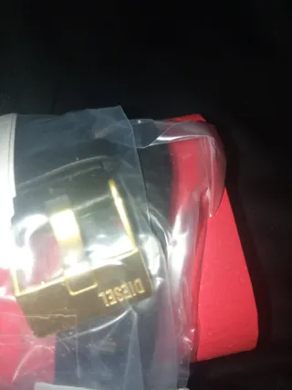 Reloj Diesel Dorado y Plateado
