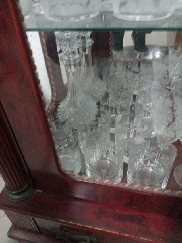 Vitrina de cristal Bohemia