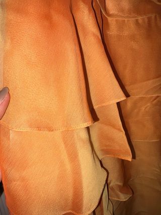 Vestido de fiesta Camila Elbaz naranja