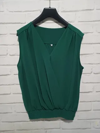 Blusa sin mangas 