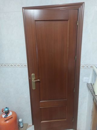 6 Puertas Madera Sapeli