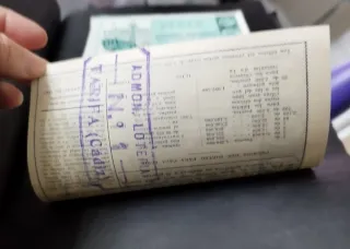 Lotería Nacional Décimos Antiguos