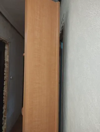 Estantería de esquina madera haya 2.05m